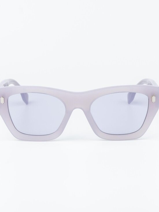 Fendi Women Sunglasses Violet Lilac Square FE40100I 81Y NEW AUTHENTIC main image 6